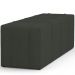 Puff Decorativo Living Sala de Estar 140 cm Roma W01 Linho Verde Musgo - Lyam