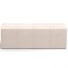 Puff Decorativo Living Sala de Estar 140 cm Roma W01 Suede Bege - Lyam