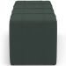 Puff Decorativo Living Sala de Estar 140 cm Roma W01 Suede Verde Musgo - Lyam