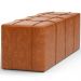 Puff Decorativo Living Sala de Estar 160 cm Roma W01 Couríssimo Camel - Lyam