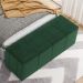 Puff Decorativo Living Sala de Estar 160 cm Roma W01 Couríssimo Verde - Lyam