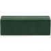 Puff Decorativo Living Sala de Estar 160 cm Roma W01 Couríssimo Verde - Lyam