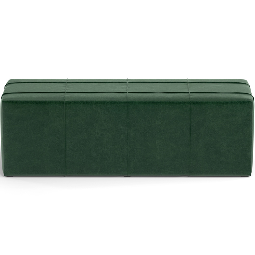Puff Decorativo Living Sala de Estar 160 cm Roma W01 Couríssimo Verde - Lyam
