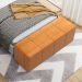 Puff Decorativo Living Sala de Estar 160 cm Roma W01 Couríssimo Whisky - Lyam