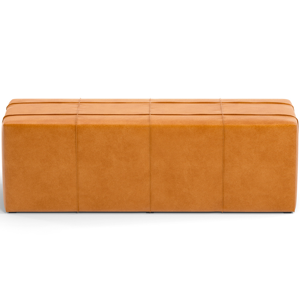 Puff Decorativo Living Sala de Estar 160 cm Roma W01 Couríssimo Whisky - Lyam