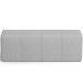 Puff Decorativo Living Sala de Estar 160 cm Roma W01 Linho Cinza - Lyam