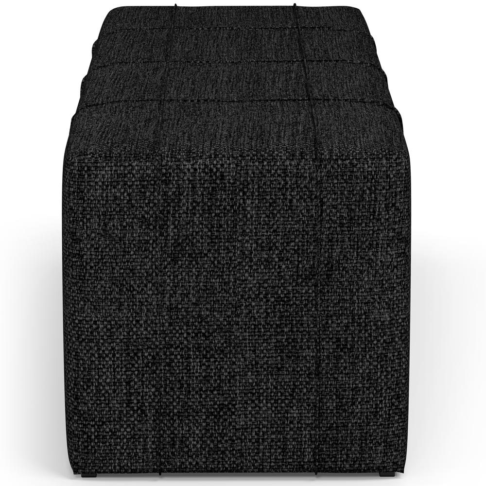 Puff Decorativo Living Sala de Estar 195 cm Roma W01 Linho Chumbo - Lyam