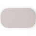 Puff Decorativo Orgânico Para Living Quarto 100cm Doha W01 Linho Bege - Lyam Decor