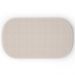 Puff Decorativo Orgânico para Living Quarto 100cm Doha W01 Bouclê Creme - Lyam Decor
