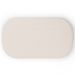 Puff Decorativo Orgânico para Living Quarto 100cm Doha W01 Linho Cru - Lyam Decor