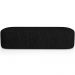 Puff Decorativo Orgânico para Living Quarto 140cm Doha W01 Linho Chumbo - Lyam Decor