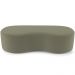 Puff Decorativo Orgânico para Living Quarto 140cm Orbit W01 Bouclê Oliva - Lyam Decor