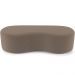 Puff Decorativo Orgânico para Living Quarto 140cm Orbit W01 Bouclê Verde - Lyam Decor