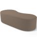 Puff Decorativo Orgânico para Living Quarto 140cm Orbit W01 Bouclê Verde - Lyam Decor