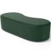 Puff Decorativo Orgânico para Living Quarto 140cm Orbit W01 Couríssimo Verde - Lyam Decor