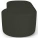 Puff Decorativo Orgânico para Living Quarto 140cm Orbit W01 Linho Verde Musgo - Lyam Decor