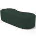 Puff Decorativo Orgânico para Living Quarto 140cm Orbit W01 Suede Verde Musgo - Lyam Decor