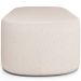 Puff Decorativo Orgânico para Living Quarto 160cm Doha W01 Linho Cru - Lyam Decor