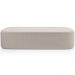 Puff Decorativo Orgânico para Living Quarto 195cm Doha W01 Bouclê Creme - Lyam Decor