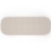 Puff Decorativo Orgânico para Living Quarto 195cm Doha W01 Bouclê Creme - Lyam Decor