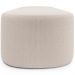 Puff Decorativo Orgânico para Living Quarto 195cm Doha W01 Bouclê Creme - Lyam Decor