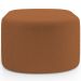 Puff Decorativo Orgânico para Living Quarto 70cm Doha W01 Bouclê Terracota - Lyam Decor