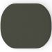 Puff Decorativo Orgânico para Living Quarto 70cm Doha W01 Linho Verde Musgo - Lyam Decor