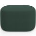 Puff Decorativo Orgânico para Living Quarto 70cm Doha W01 Suede Verde Musgo - Lyam Decor