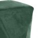 Puff Decorativo Para Sala de Estar Ametista D02 Veludo Verde Musgo C-303 - Lyam Decor
