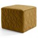 Puff Decorativo Para Sala de Estar Quadra Tressê D02 Veludo C-260 - Lyam Decor