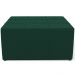 Puff Decorativo Para Sala de Estar Quadrado Milano 90x90cm W01 Bouclê Verde - Lyam Decor