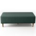 Puff Decorativo Sala de Estar Bali W01 Pés Palito 120x50 cm Linho Verde Musgo - Lyam Decor