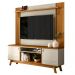 Rack Para Sala Com Painel Para TV 55 Pol Eller L05 Nature Off White - Lyam Decor