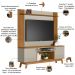 Rack Para Sala Com Painel Para TV 55 Pol Eller L05 Nature Off White - Lyam Decor