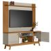 Rack Para Sala Com Painel Para TV 55 Pol Eller L05 Nature Off White - Lyam Decor