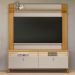 Rack Para Sala Com Painel Para TV 70 Pol LED 160cm Naomi L05 Tauari Off White Fosco - Lyam Decor