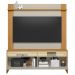 Rack Para Sala Com Painel Para TV 70 Pol LED 160cm Naomi L05 Tauari Off White Fosco - Lyam Decor