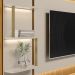 Rack Para Sala Com Painel Para TV 70 Pol LED 297cm Spencer L05 Tauari Off White Fosco - Lyam Decor