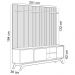 Rack Para Sala Com Painel Para TV 70 Pol Turkey L05 Nature Off White - Lyam Decor