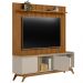 Rack Para Sala Com Painel Para TV 70 Pol Turkey L05 Nature Off White - Lyam Decor