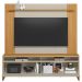 Rack Para Sala Com Painel Para TV 75 Pol 182cm Naomi L05 Tauari Off White Fosco - Lyam Decor