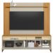 Rack Para Sala Com Painel Para TV 75 Pol LED 182cm Naomi L05 Tauari Off White Fosco - Lyam Decor