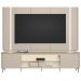 Rack Para Sala LED Com Painel Para TV 70 Pol Elysia L05 Off White Fosco - Lyam Decor