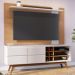 Rack Para Sala Makai com Painel Para TV 70 Pol Lara C04 Freijó Off White Matte - Lyam Decor