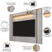 Rack Para Sala Orgânico Suy com Painel Para TV 75 Pol Maresca B02 Off White Cinamomo - Lyam Decor