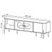 Rack Para Sala Orgânico Suy com Painel Para TV 75 Pol Maresca B02 Off White Cinamomo - Lyam Decor