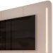 Rack Para Sala Ripado com Painel Para TV 75 Pol Atlantis D05 Off White - Lyam Decor