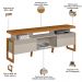 Rack Para Sala de Estar TV 70 Pol 180cm Esmirna L05 Nature  Off White - Lyam Decor