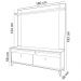 Rack Para Sala de Estar TV 70 Pol Com LED 160cm Naomi L05 Tauari Off White Fosco - Lyam Decor