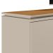 Rack Para Sala de Estar TV 70 Pol Pés Retrô Turkey L05 Nature Off White - Lyam Decor